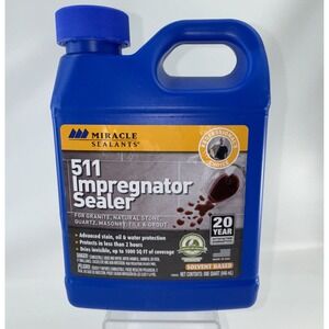 Miracle Sealants 511QT6 511 Impregnator Sealer Quart Clear 32 Fl. Oz. Rustoleum
